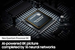 SAMSUNG Class Neo QLED 8K QN900A Series UHD Quantum HDR 64x, Infinity Screen, Anti-Glare, Object Tracking Sound Pro, Smart TV with Alexa Built-In (QN65QN900AFXZA, 2021 Model)