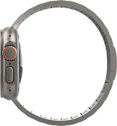 Titanium Apple Watch Band: Ultra Luxury, Seamless Match for All Sizes (49mm, 45mm, 44mm)