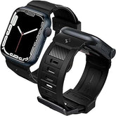Spigen Rugged Apple Watch Band: Military Toughness, All-Day Comfort (Ultra/Series 8/7/6/SE/5/4)