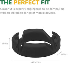 GoDonut Phone Stand – The Ultimate Hands-Free Phone Holder in Black
