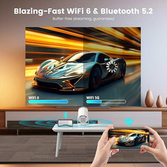 Mini Portable Projector – 4K Visuals, Android Power, All in Your Pocket