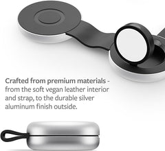 Twelve South Butterfly 2-in-1 USB-C MagSafe Charger | Compact Travel-Friendly Design Fast-Charges iPhone and Apple Watch