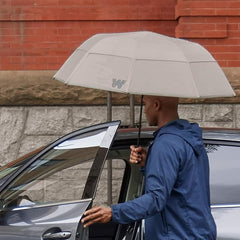 Weatherman Umbrella: Conquer Downpours with Style (Neon Orange)