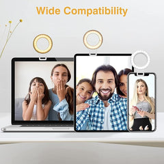 Clip-On Ring Light for Flawless Lighting Anywhere, Anytime