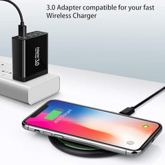 Fast Charging 3.0 Wall Charger – Power More Devices in Less Time