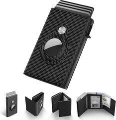 Smart Wallet Card Holder for AirTag – Slim, Secure, and Always Trackable