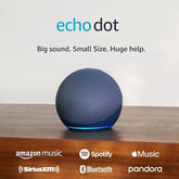 Echo Dot (5th Gen): Bigger Sound, Helpful Routines & Alexa (Deep Sea Blue)