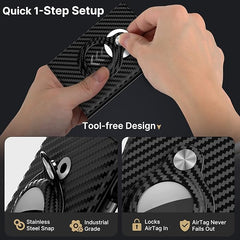 Smart Wallet Card Holder for AirTag – Slim, Secure, and Always Trackable