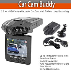 Buddy - 2.5 inch HD Camera Recorder Car Dash Cam with Endless Loop Recording