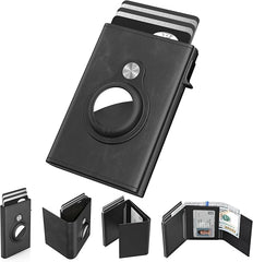 Smart Wallet Card Holder for AirTag – Slim, Secure, and Always Trackable