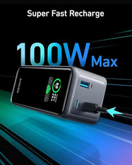 Anker 200W Power Bank: Charge Faster, Last Longer (20,000mAh)
