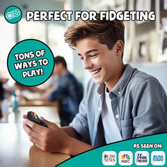 BUNMO Fidget Pad: 8-in-1 Fidget Fun! Stress Relief Toy for Adults & Teens