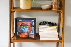 Pixel Frames: Sonic The Hedgehog Loop Scene - Framed 3D Shadow Box - 9" x 9"