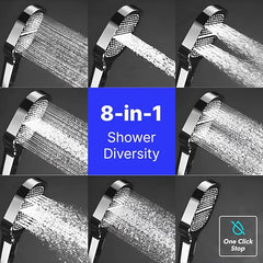Maas & Bath Shower Head – 8-in-1 Spa Experience in Your Own Bathroom