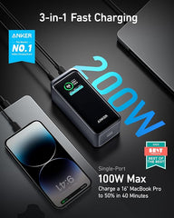 Anker 200W Power Bank: Charge Faster, Last Longer (20,000mAh)