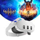 Meta Quest 3: Breakthrough Mixed Reality VR Headset (128GB + Asgard's Wrath 2 Bundle)