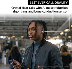 Sony WF-1000XM5: Industry-Leading Noise Canceling Truly Wireless Earbuds (Alexa Built-in, Black) - New Model