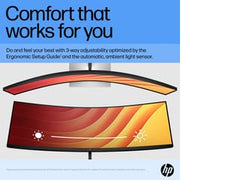 HP E45c G5 DQHD Curved Monitor for Work & Play