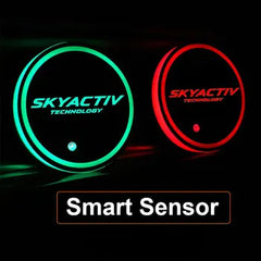 Universal LED Car Cup Holder Coaster (7 Colors, 3 Modes)