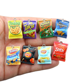 Snack Attack! Kawaii Potato Chip Charms for Bracelets & Jewelry