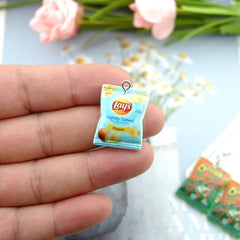 Snack Attack! Kawaii Potato Chip Charms for Bracelets & Jewelry