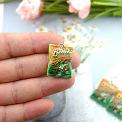 Snack Attack! Kawaii Potato Chip Charms for Bracelets & Jewelry