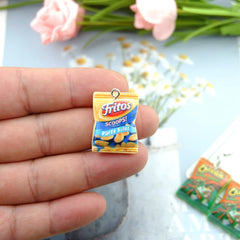 Snack Attack! Kawaii Potato Chip Charms for Bracelets & Jewelry