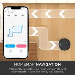 AutoVac Eclipse Robot Vacuum with Mapping Technology, Ultra Strong Suction, 120 Min Runtime