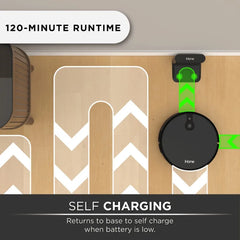 AutoVac Eclipse Robot Vacuum with Mapping Technology, Ultra Strong Suction, 120 Min Runtime