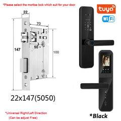 XSDTS Tuya WiFi Smart Door Lock: Biometric Security & Smart Convenience