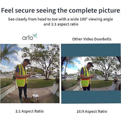 Arlo Essential 1st Gen HD Doorbell - Ultimate Home Security Upgrade