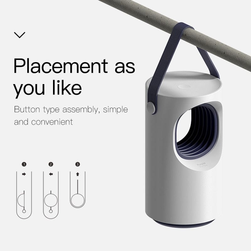 eprolo Baseus Mosquito Purple Mosquito Control Trap Lamp