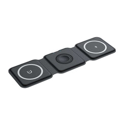 Hypersku Black Quick charging stand for Apple Airpods/ Watch