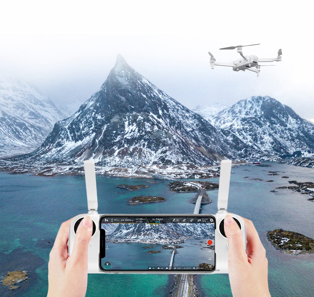 Smart Tech Shopping Drone FIMI X8SE V2 Drone with FPV 3-axis Gimbal 4K Camera