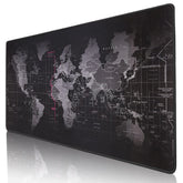 Smart Tech Shopping Mouse Pad World Map / 80x30 cm Large Gaming Mousepad Desk Mat Keyboard Mouse Game Carpet