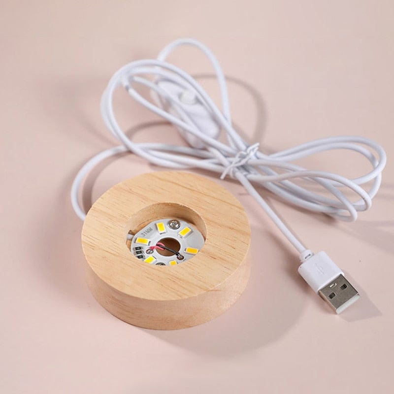Smart Tech Shopping Night Lights 3D Laser Engraving Crystal Ball: Stunning Crystal Ball Ornaments
