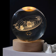 Smart Tech Shopping Night Lights A / Diameter 6cm 3D Laser Engraving Crystal Ball: Stunning Crystal Ball Ornaments