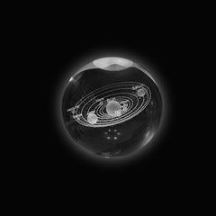 Smart Tech Shopping Night Lights L / Diameter 6cm 3D Laser Engraving Crystal Ball: Stunning Crystal Ball Ornaments