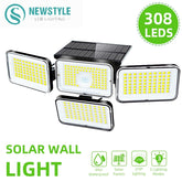 Smart Tech Shopping Outdoor Wall Lamps LED Solar light outdoor Motion Sensor 3