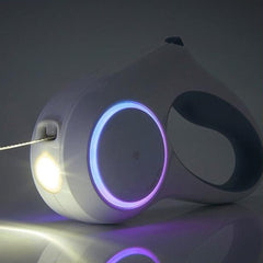 Smart Tech Shopping Pet Locator Petkit Go Shine Max Pet Leash Dog Traction Rope, Flexible Ring Shape with LED Night Light