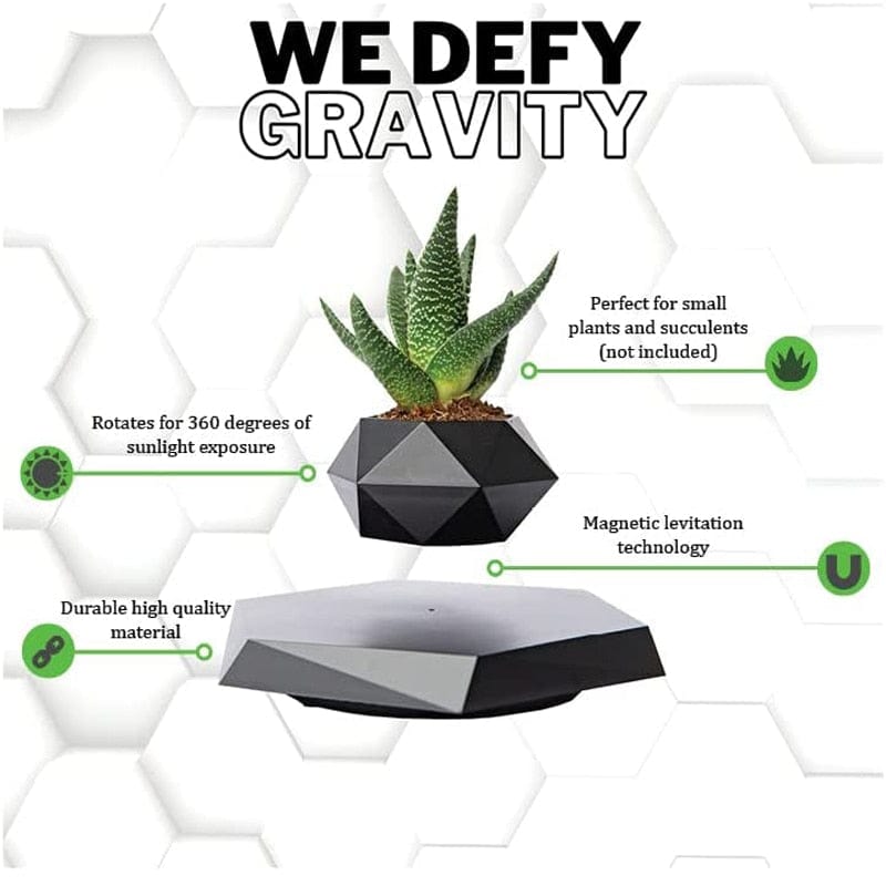 Smart Tech Shopping pots Floating Plant Pot  for Succulents air Bonsai Plants Floating Planter