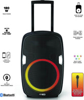 SmartTechShopping Altec Lansing 180W SoundRover 69cm Party Audio/Music LED Bluetooth Speaker w/Mic