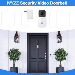 SmartTechShopping smart doorbell 24 Volt Transformer, C Wire Power Adapter Compatible with Wyze Video Doorbell, 24VAC 500mA Transformer UL Certified with 16.4 Feet Cable Supply Power with Wyze HD Chime