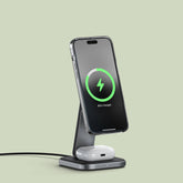 Satechi 2-in-1 Foldable Qi2 Wireless Charging Stand
