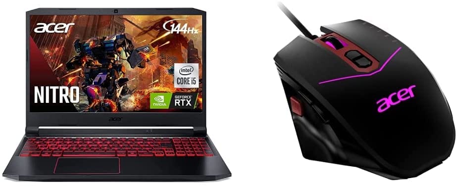 Visit the Acer Store Gaming laptop Acer Nitro 5 15.6" Gaming Laptop with 8GB DDR4 & 256GB NVMe SSD