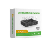 Multi USB Charger Station, Desktop Quick Charger - Smart Tech Shopping