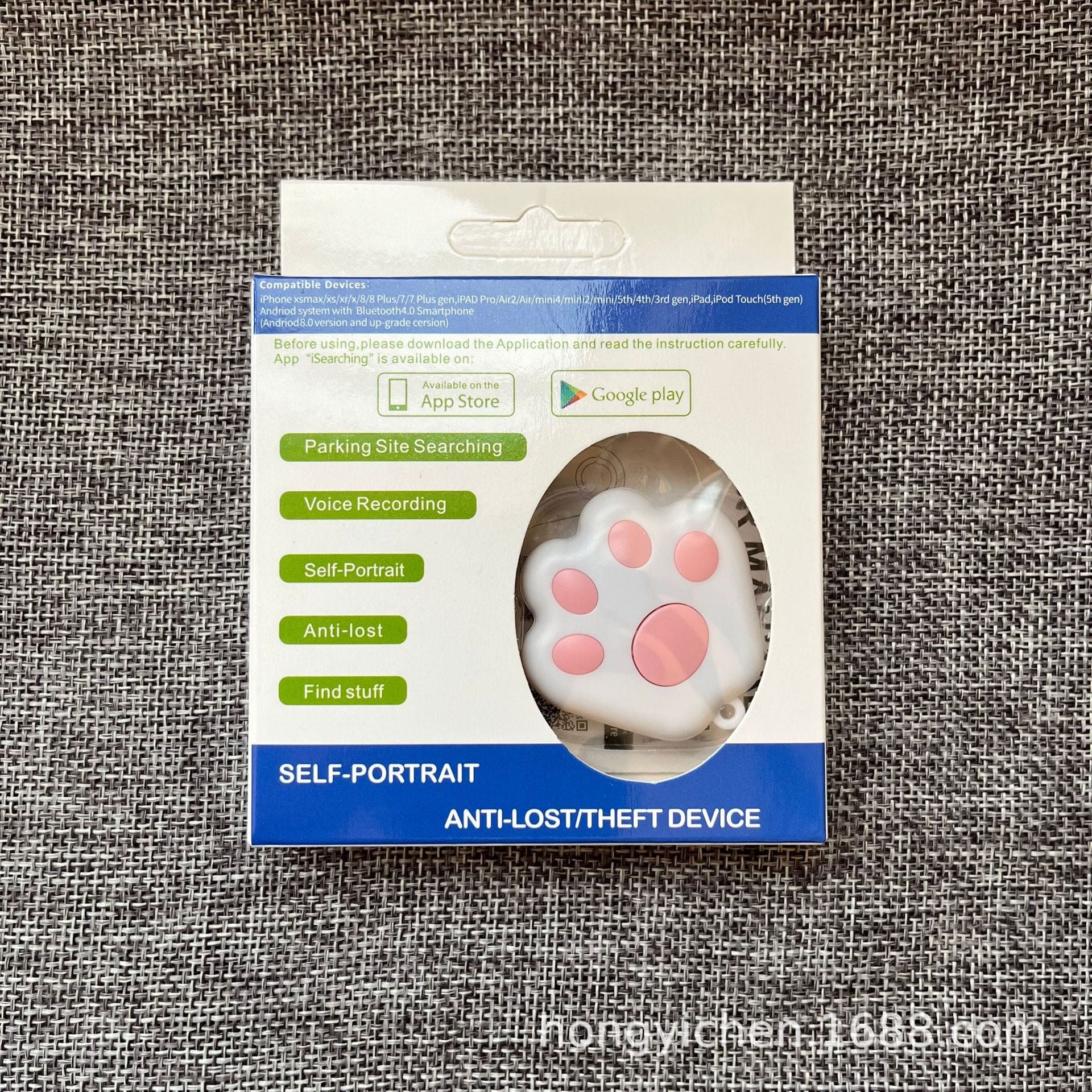 Dog paw Bluetooth anti-lost device locator - Smart Tech Shopping