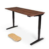 UPLIFT Desk Walnut Laminate Adjustable Stand Up Table