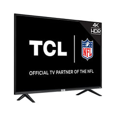 TCL 65" 4K UHD HDR Smart Roku TV (65S435, 2021) - Black