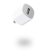 USB Small Wall Charger Box,Travel Plug Cube 5W Power Adapter for iPhone
